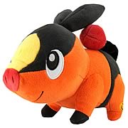 Pokemon Best Wishes 6-Inch Tepig Plush